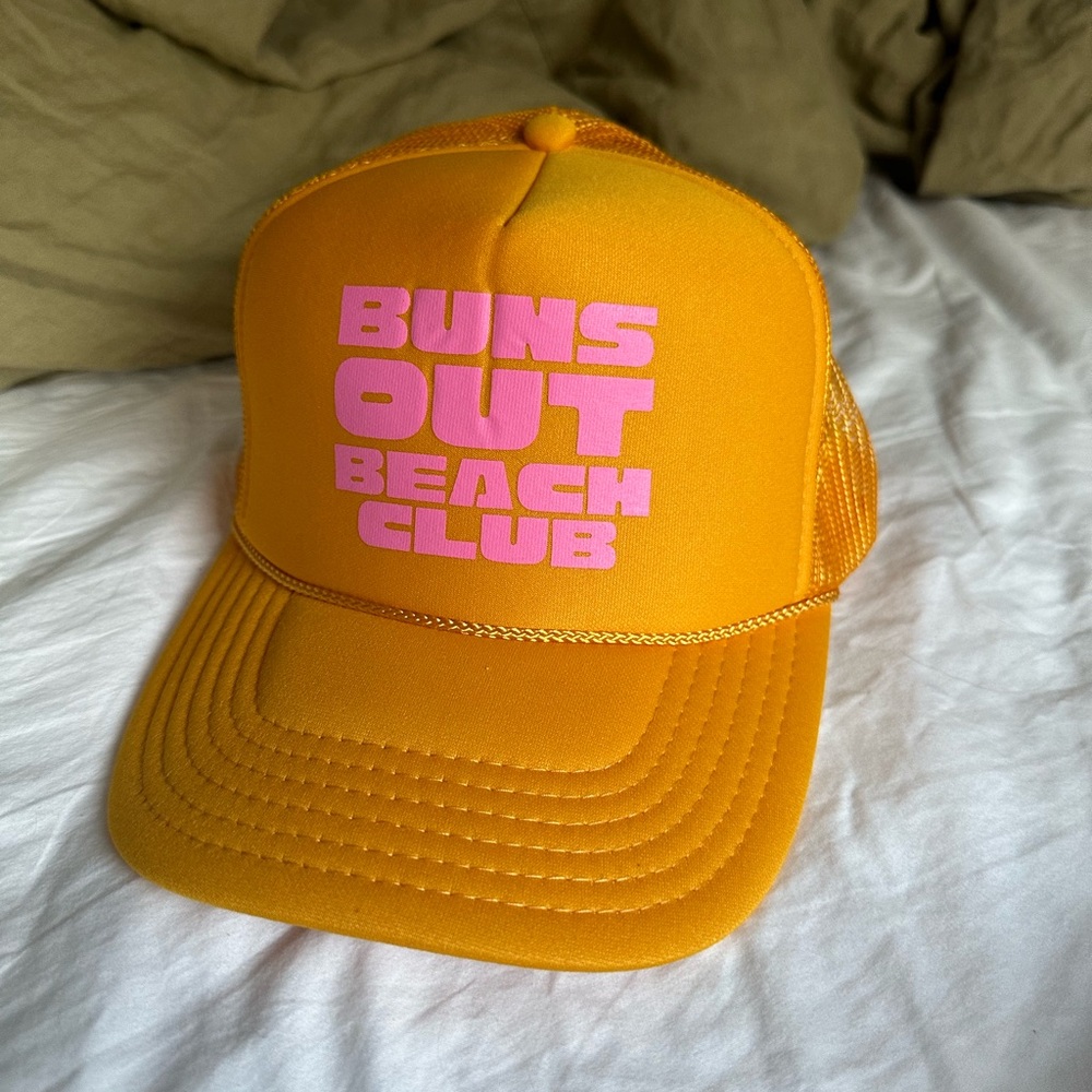 NEW Lspace "Buns out Beach Club" trucker hat OZ